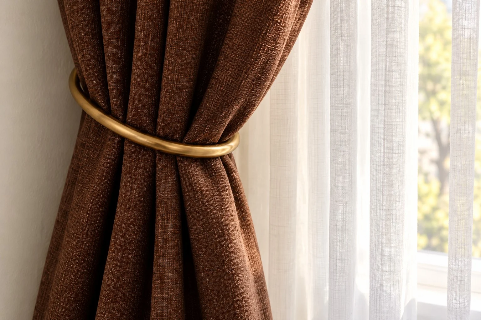 curtains & tiebacks