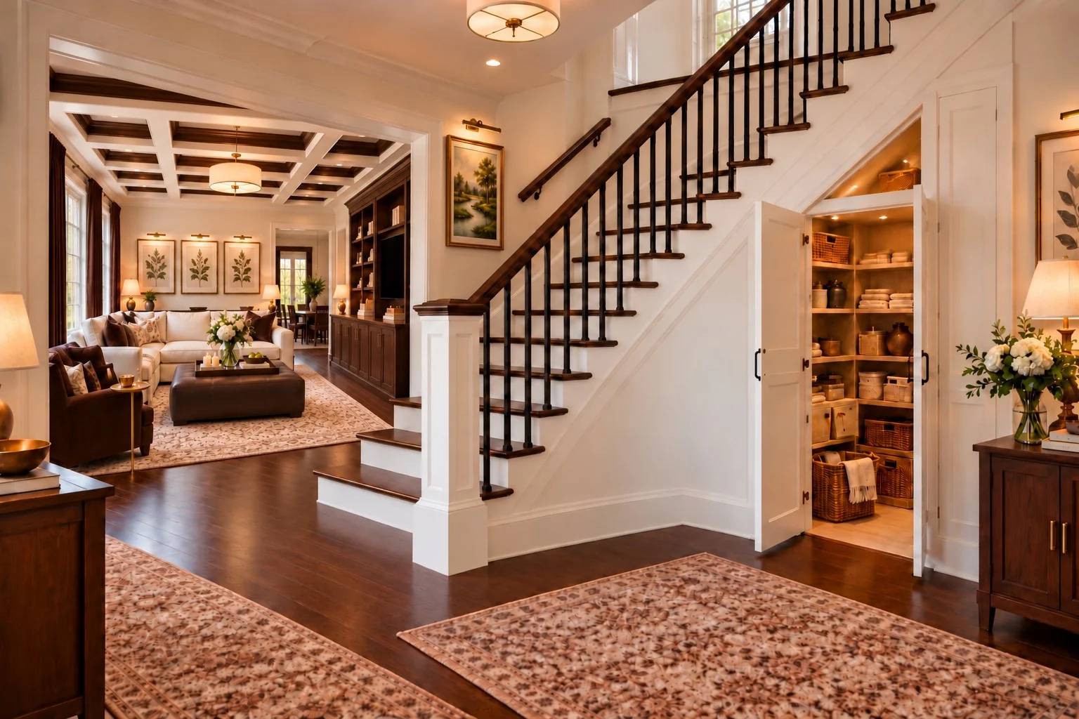 Staircase concept: Make overlooked space work harder